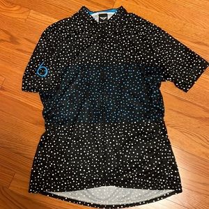 Polka dot Twin Six Large bike jersey